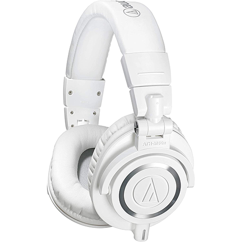 Audio-Technica ATH-M50XWH Professional Studio Monitor Headphones