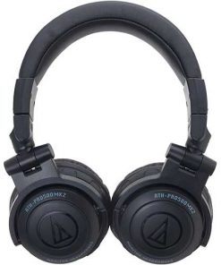 Audio-Technica-ATH-PRO500MK2BK-Professional-DJ-Monitor-Headphones-2